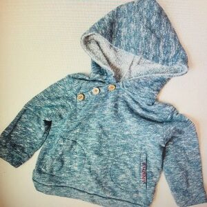Cozy Blue Hooded Sweater for Kids